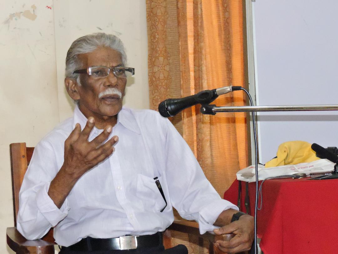 Read more about the article Sharing Session with Mr. S. Perumal, Former Editor of ‘Eezhanadu’ Daily