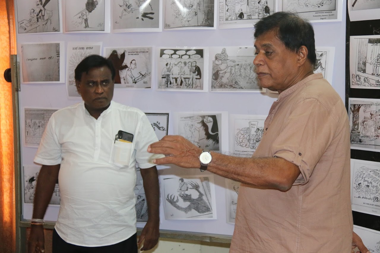 Read more about the article Sharing Session of Prof. Rohana Luxman Piyadasa on ‘Political Cartoons’