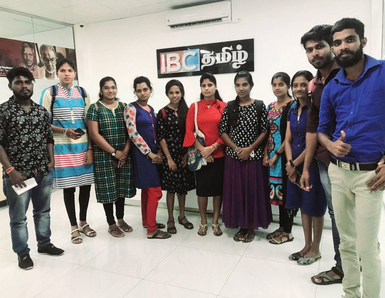 Read more about the article Exposure Visit to ‘IBC Tamil’