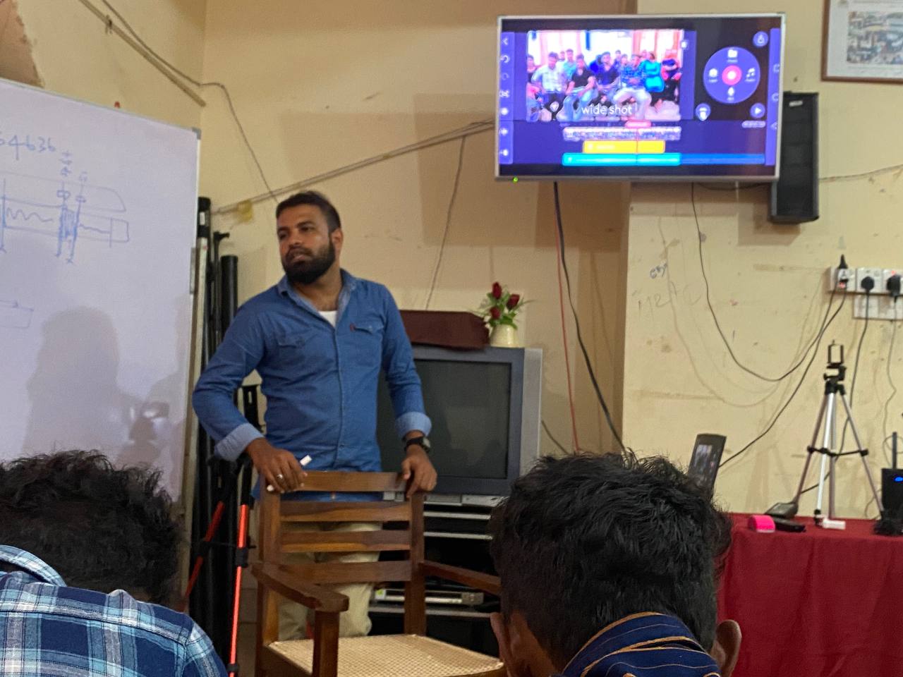 Read more about the article Training Session on Mobile Journalism (MoJo) by Mr.M.Aswar