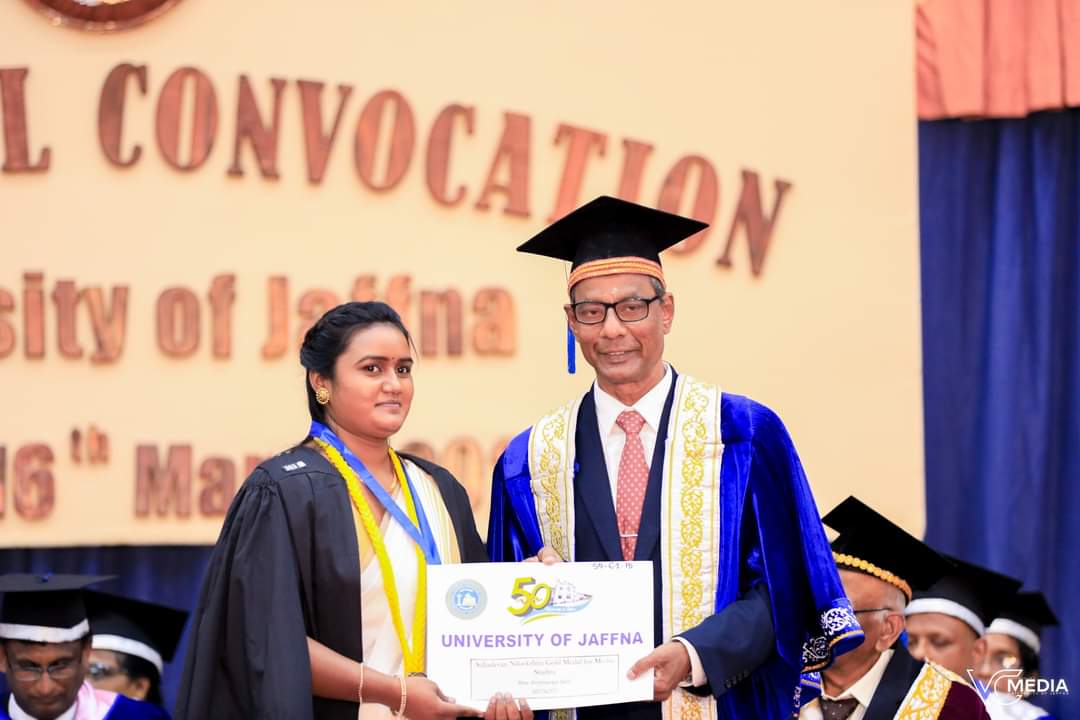Read more about the article Ms. Selvi Krishnaraja was Awarded the Sahathevan Nilakshan Memorial Gold Medal for the Academic Year 2019/2020