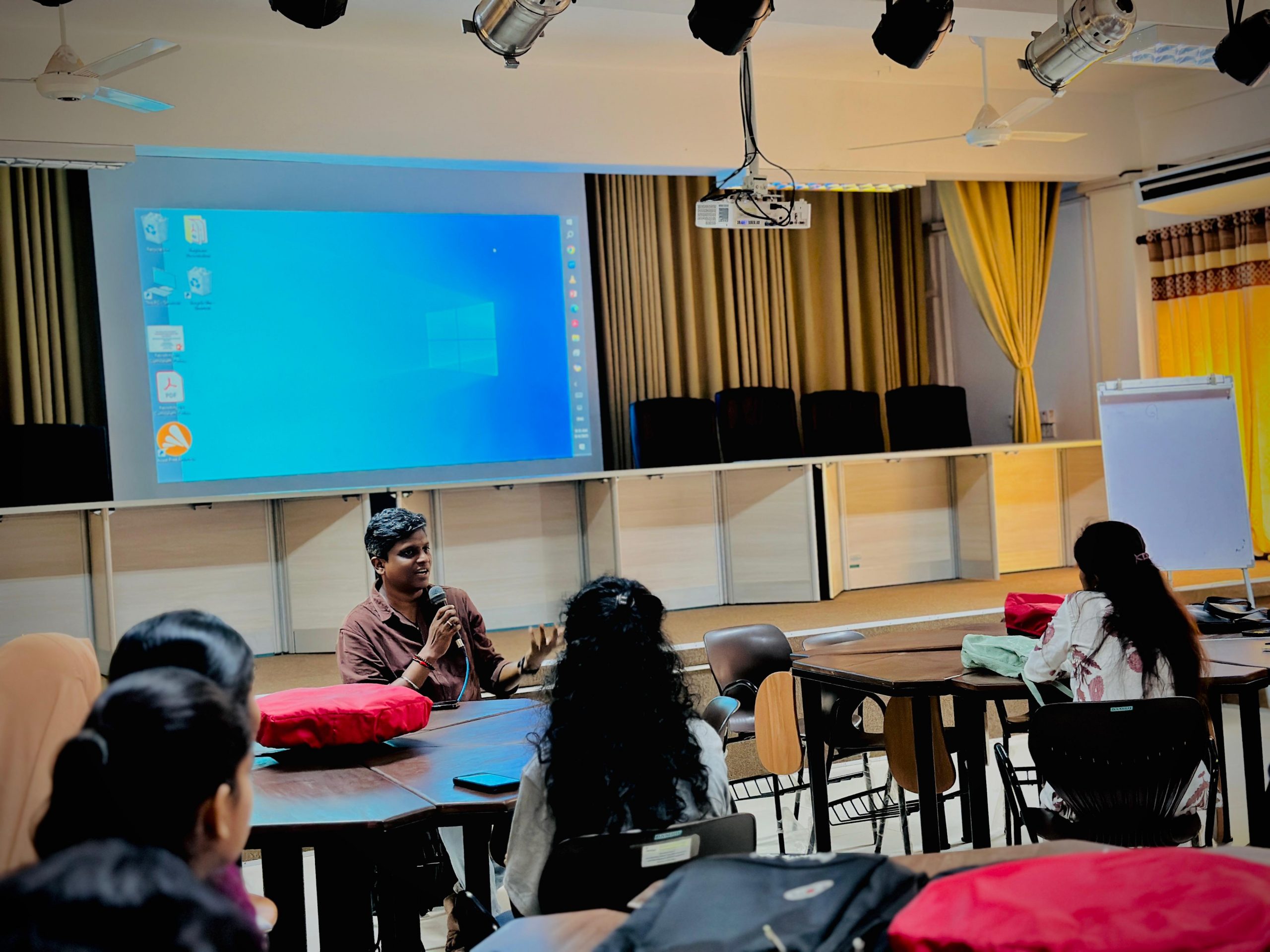 Read more about the article Sharing Session with Mr.S.Someetharan, Documentary Filmmaker
