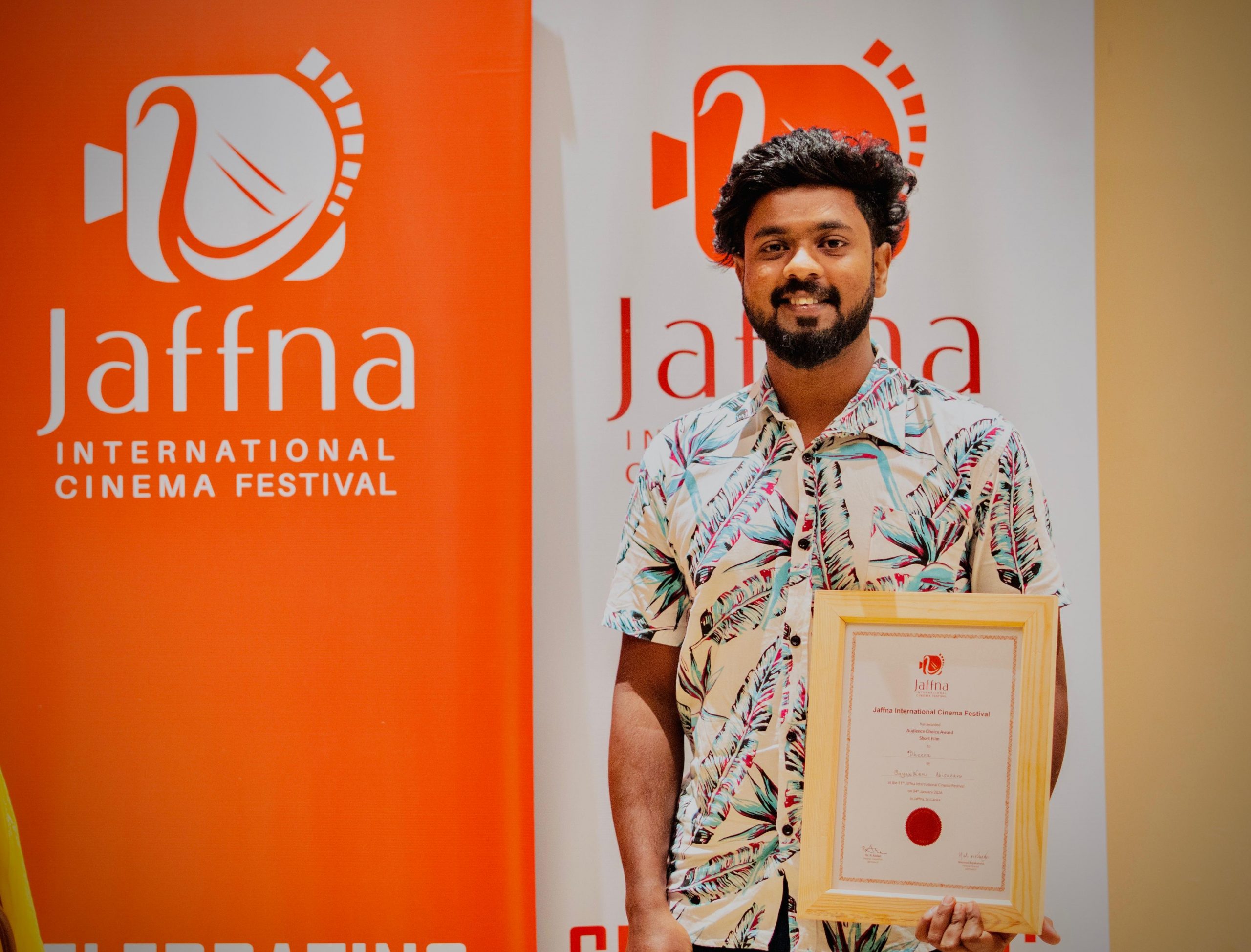 Read more about the article Department of Media Studies Student Receives Audience Choice Award at the 11th Jaffna International Cinema Festival 2026